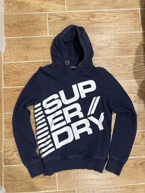 Superdry navy hoodie